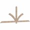 Ekena Millwork Redmond Smooth Timber Gable Bracket, Douglas Fir, 96"W x 36"H x 1 1/2"D x 3 1/2"F, 9/12 Pitch GBW096X36X0204RED00SDF - alternate 5